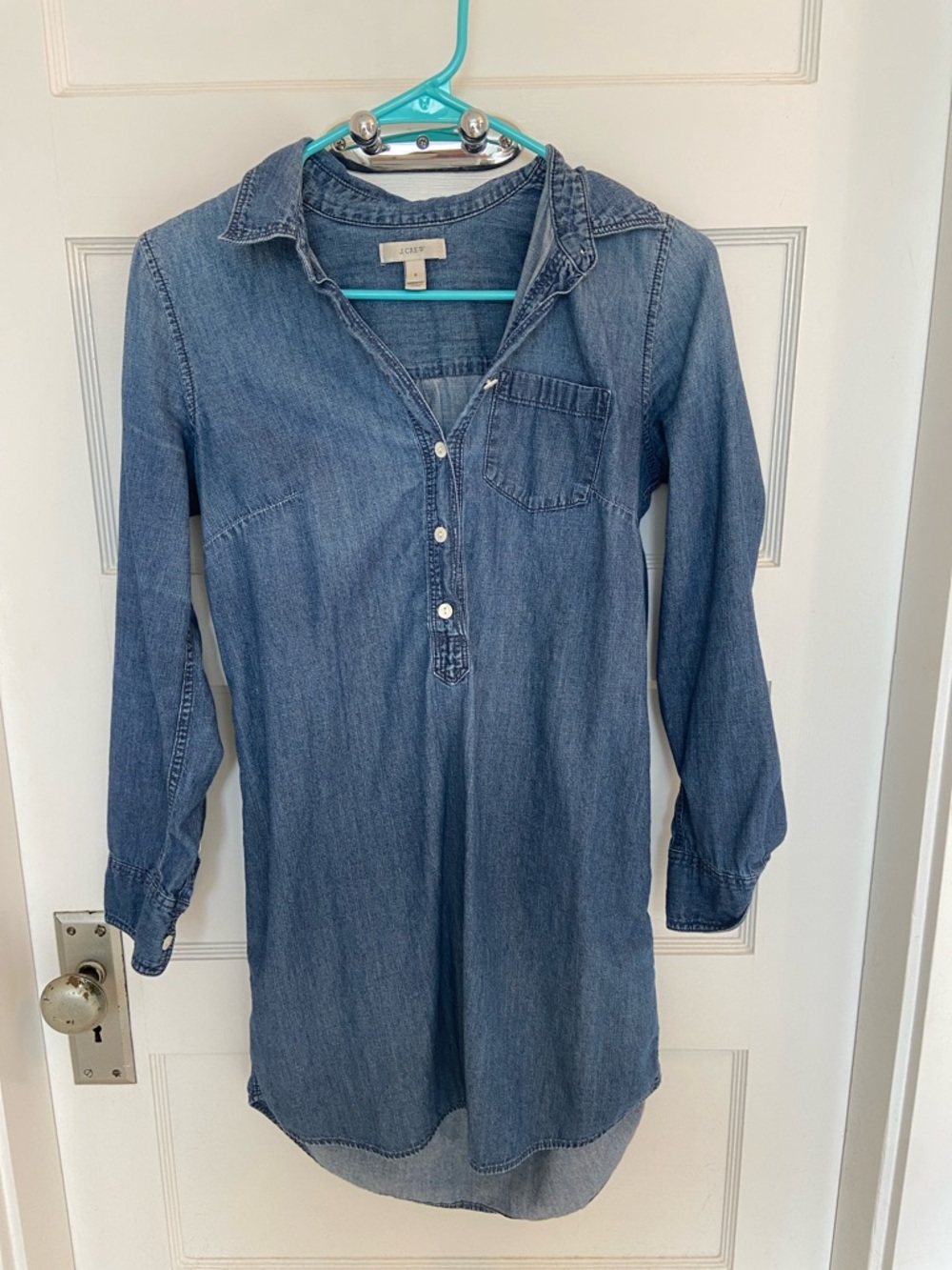J. Crew chambray dress size 2